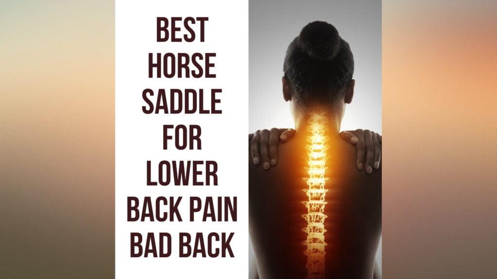 Best Horse Saddle for Lower Back Pain