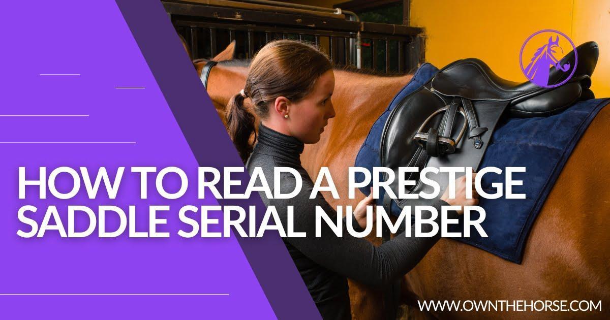 Read more about the article How to Read a Prestige Saddle Serial Number – Full Guide