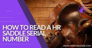 Read more about the article How to Read a HR Saddle Serial Number – Full Guide