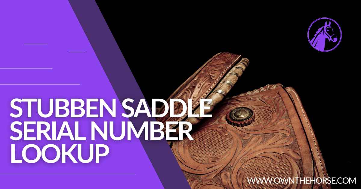 You are currently viewing How to Read a Stubben Saddle Serial Number