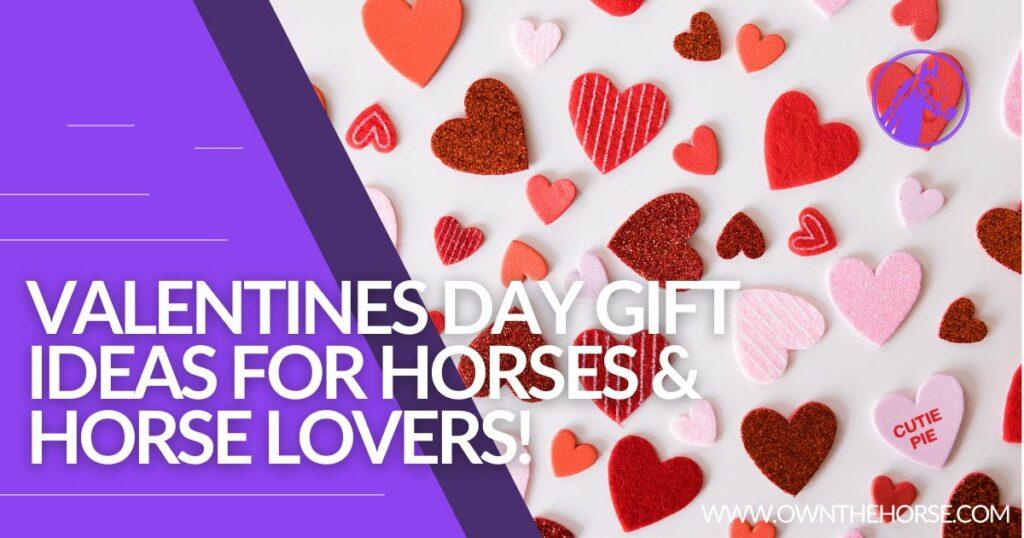 Valentines Day Gift Ideas For Horses & Horse Lovers!