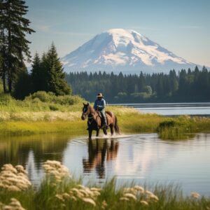 Read more about the article Horse Riding in Washington: Trails, Tips, and Top Spots