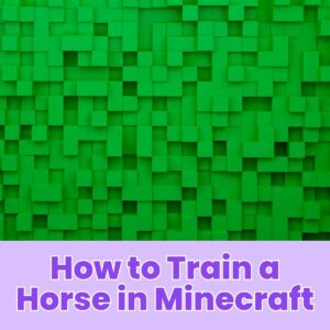 Read more about the article How to Train a Horse in Minecraft