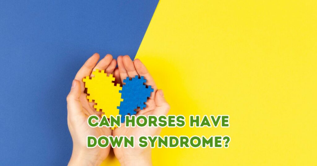 cAN HORSES HAVE DOWN SYNDROME?
